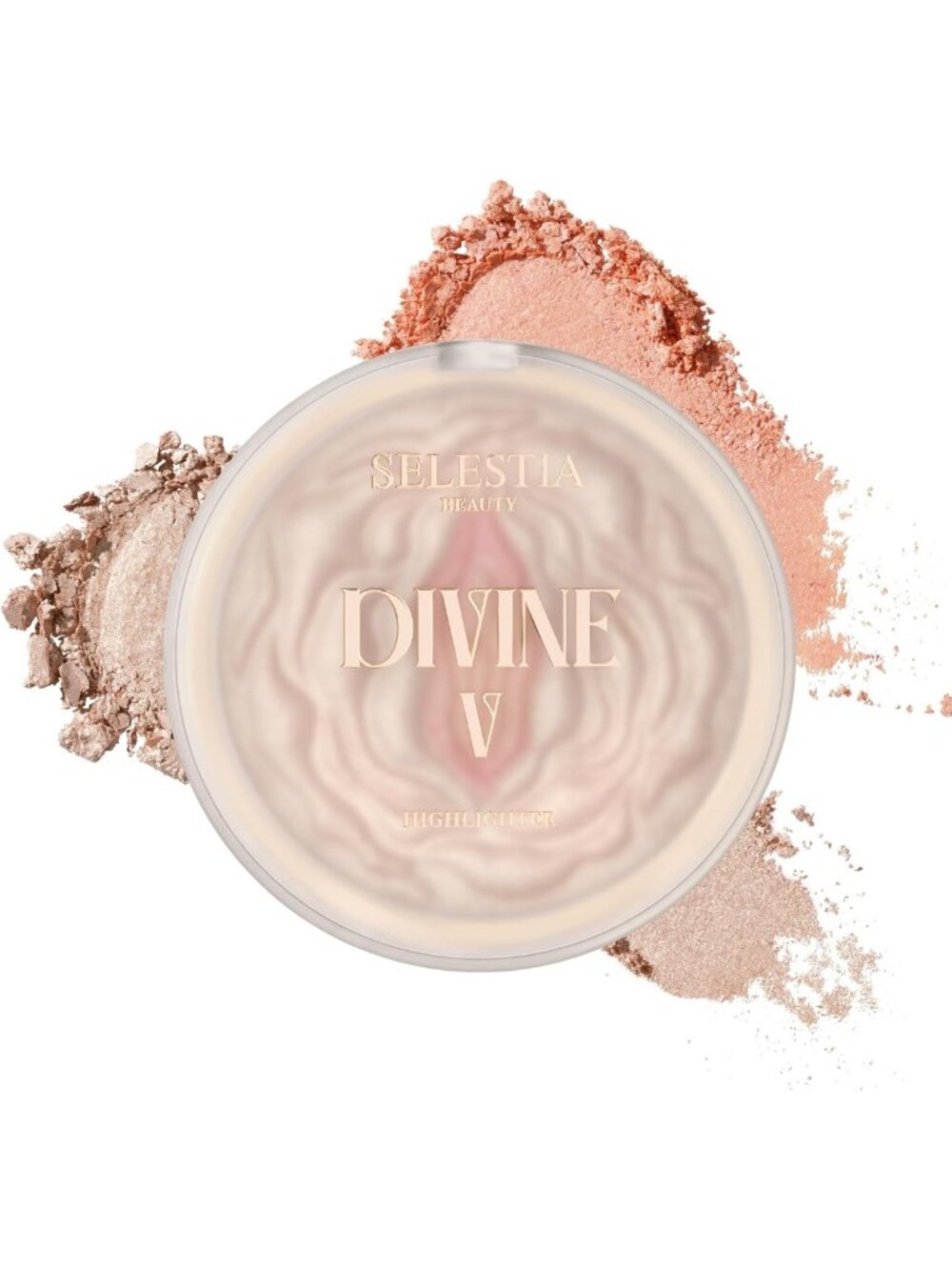 Radiant Glow Highlighter Powder – Easy Application, All Skin Tones, 0.53 oz